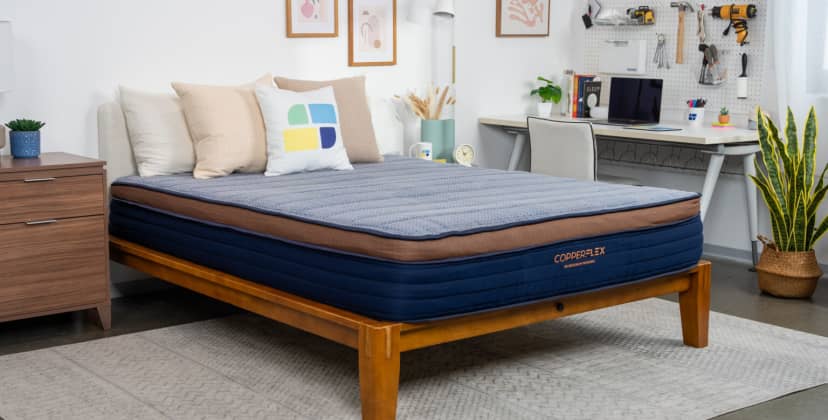 Best Affordable Mattresses of 2025 - Best Overall - Brooklyn Bedding CopperFlex Memory Foam