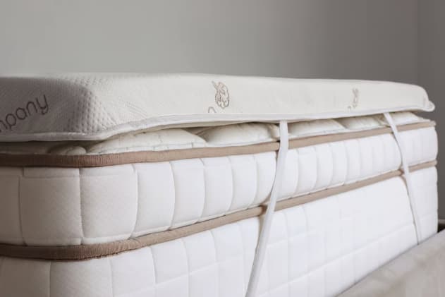 Best Mattress Toppers of 2025 - Best Overall - Saatva Graphite Memory Foam Mattress Topper