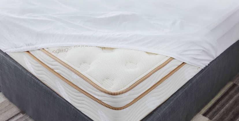 The Best Mattress Protectors of 2025 - Best Overall - Saatva Waterproof Mattress Protector